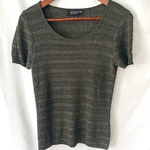 Open knit top